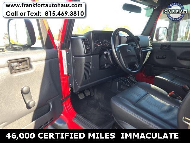 used 2005 Jeep Wrangler car, priced at $14,499