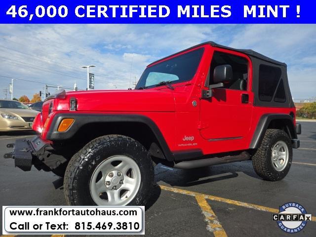 used 2005 Jeep Wrangler car, priced at $17,950