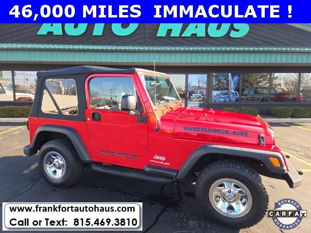 used 2005 Jeep Wrangler car, priced at $14,950