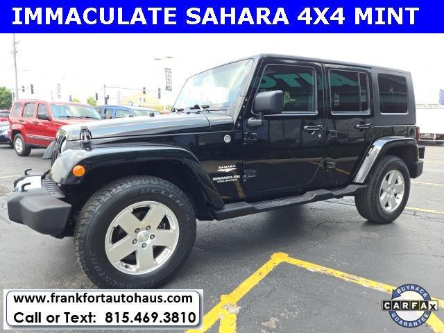 used 2010 Jeep Wrangler Unlimited car, priced at $17,500