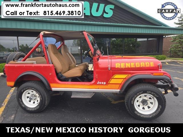 used 1983 Jeep CJ-7 car, priced at $22,950