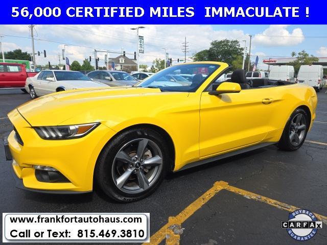 used 2016 Ford Mustang car, priced at $19,500