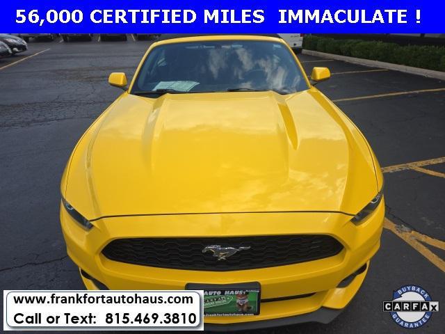 used 2016 Ford Mustang car, priced at $19,500