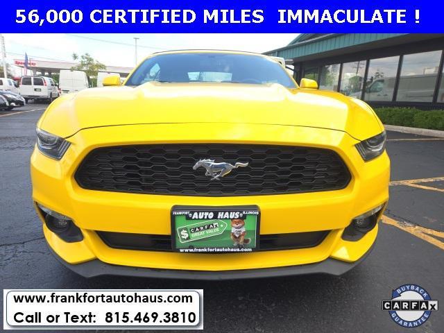 used 2016 Ford Mustang car, priced at $19,500