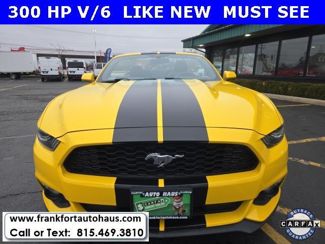 used 2016 Ford Mustang car, priced at $18,950