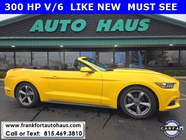 used 2016 Ford Mustang car, priced at $18,950