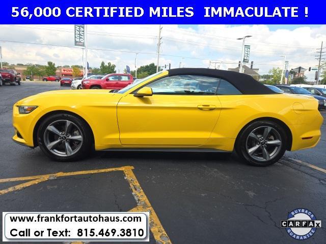 used 2016 Ford Mustang car, priced at $19,500