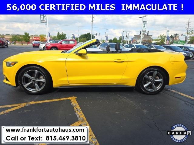 used 2016 Ford Mustang car, priced at $19,500