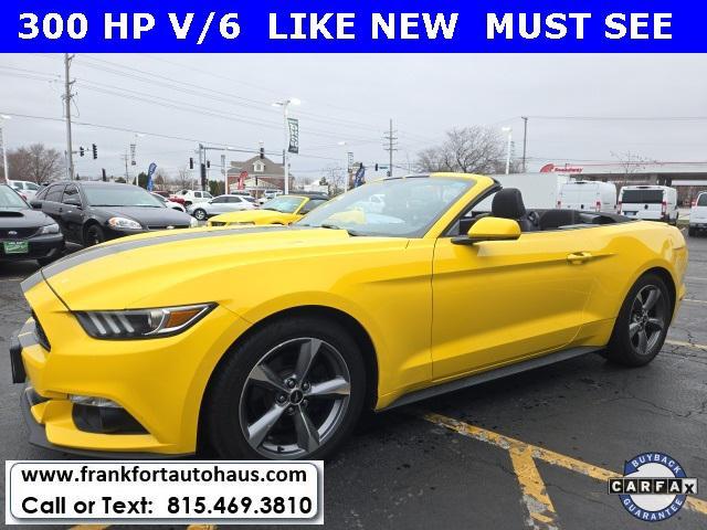 used 2016 Ford Mustang car, priced at $18,950