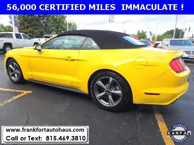 used 2016 Ford Mustang car, priced at $19,500