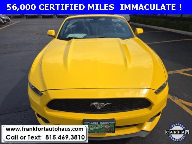 used 2016 Ford Mustang car, priced at $19,500