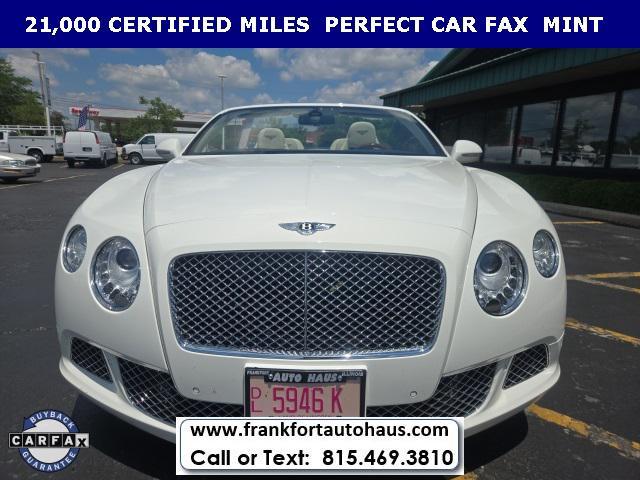 used 2013 Bentley Continental GTC car, priced at $69,950