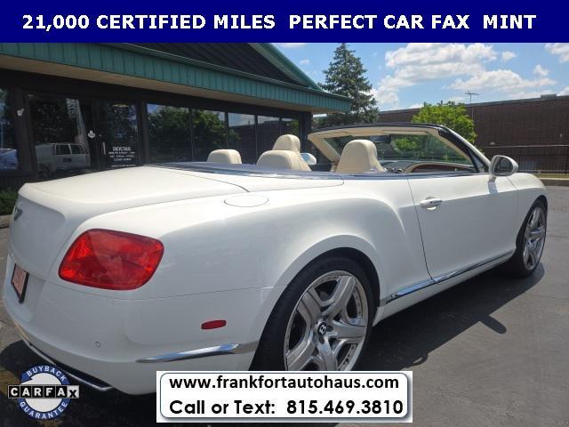 used 2013 Bentley Continental GTC car, priced at $69,950