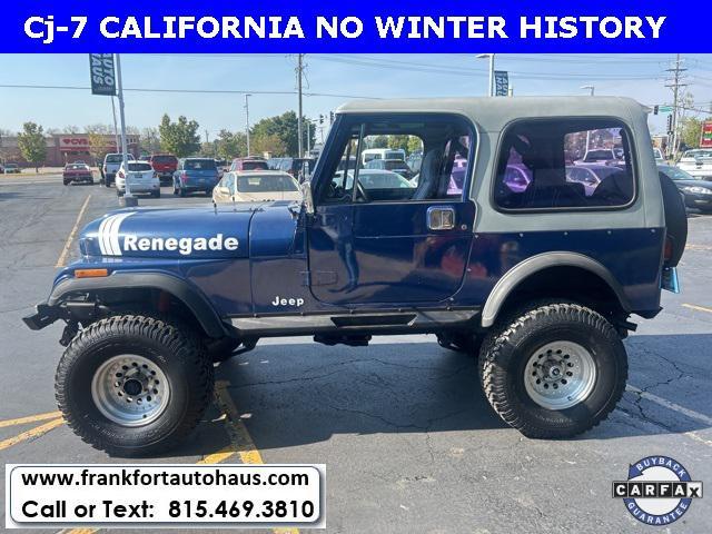 used 1984 Jeep CJ-7 car, priced at $22,950