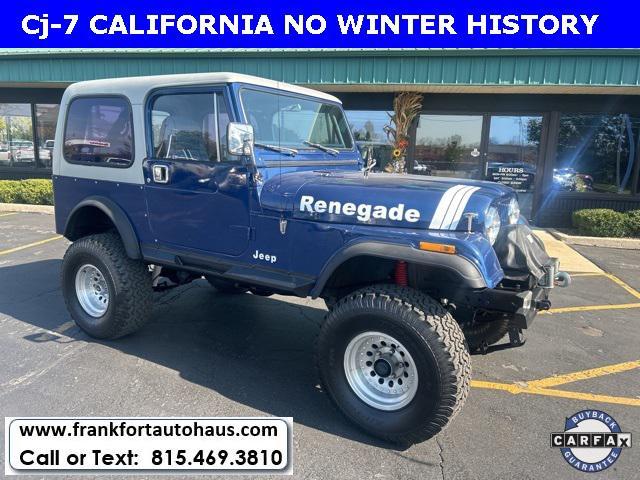 used 1984 Jeep CJ-7 car, priced at $22,950