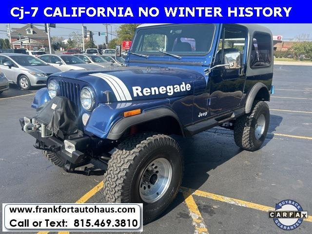 used 1984 Jeep CJ-7 car, priced at $22,950