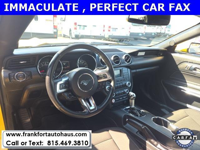 used 2016 Ford Mustang car, priced at $21,899