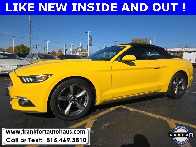 used 2016 Ford Mustang car, priced at $18,950