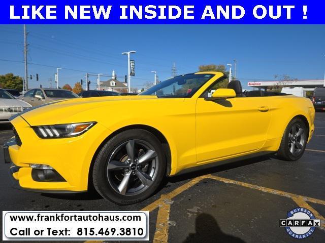 used 2016 Ford Mustang car, priced at $18,950