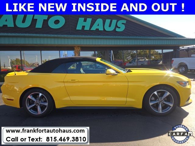 used 2016 Ford Mustang car, priced at $18,950