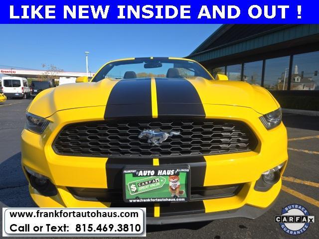 used 2016 Ford Mustang car, priced at $18,950