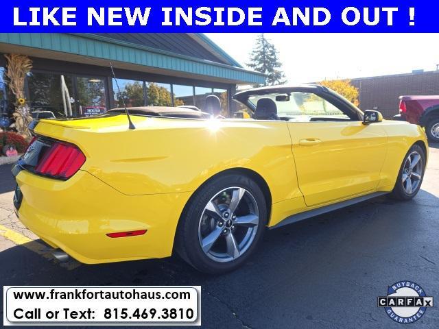 used 2016 Ford Mustang car, priced at $18,950