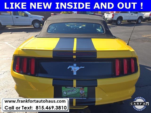 used 2016 Ford Mustang car, priced at $18,950