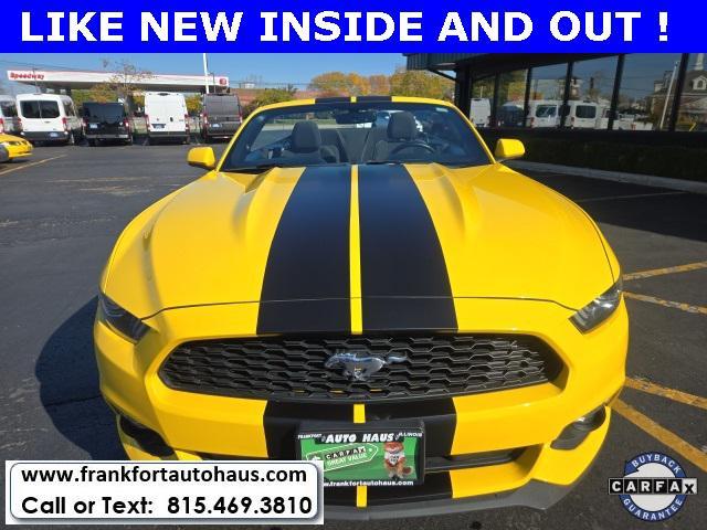 used 2016 Ford Mustang car, priced at $18,950