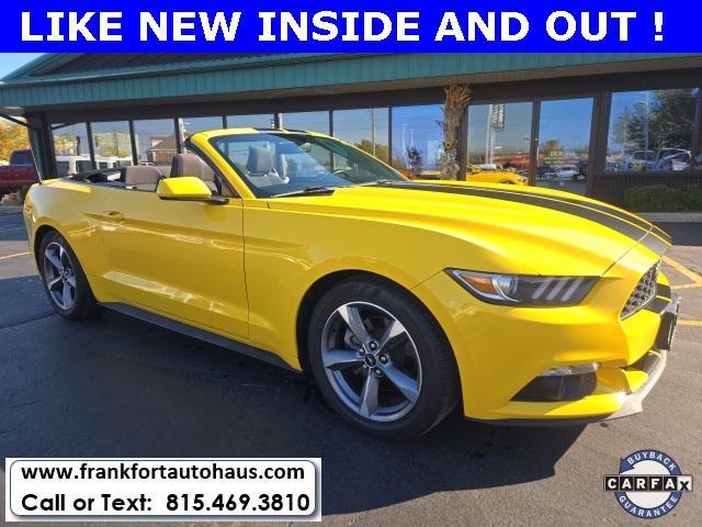 used 2016 Ford Mustang car, priced at $18,950