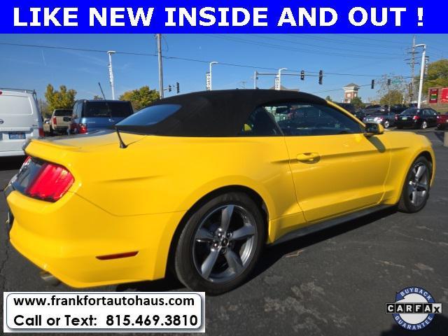 used 2016 Ford Mustang car, priced at $18,950