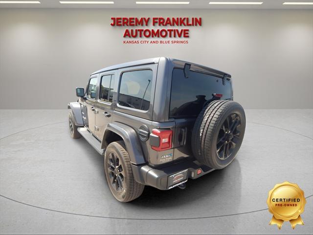 used 2021 Jeep Wrangler Unlimited 4xe car, priced at $34,200