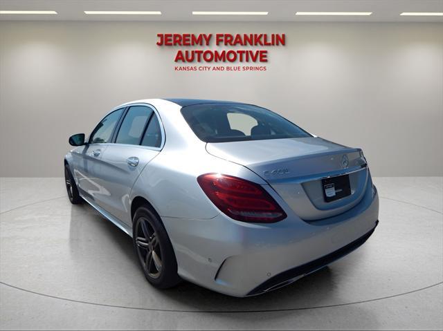 used 2015 Mercedes-Benz C-Class car, priced at $19,500