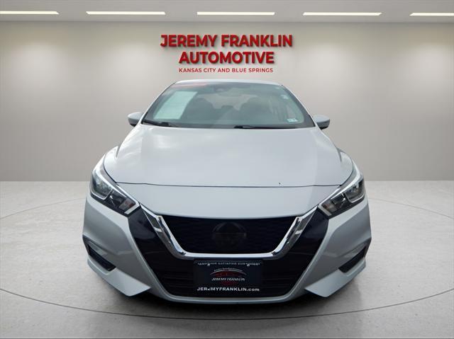 used 2021 Nissan Versa car, priced at $17,900