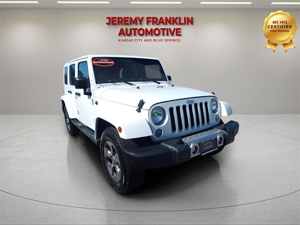used 2018 Jeep Wrangler JK Unlimited car, priced at $25,200