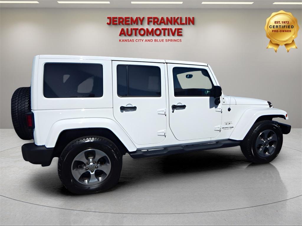 used 2018 Jeep Wrangler JK Unlimited car, priced at $25,200