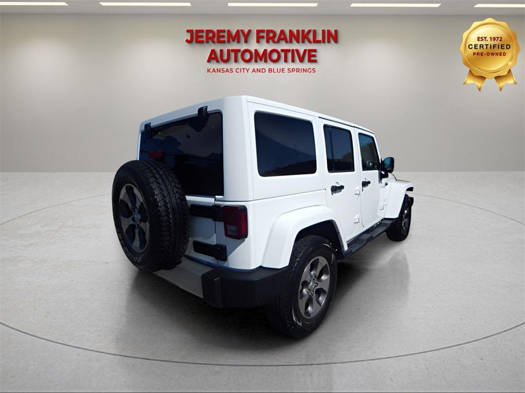 used 2018 Jeep Wrangler JK Unlimited car, priced at $25,200