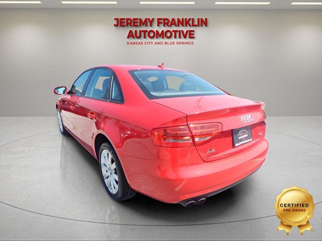 used 2014 Audi A4 car, priced at $12,700