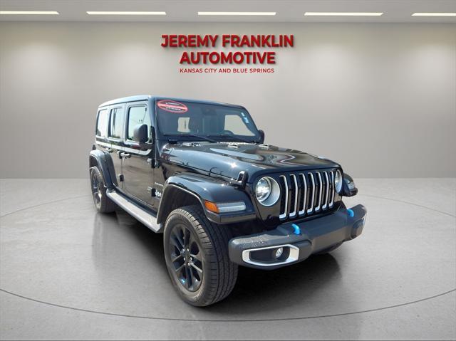 used 2023 Jeep Wrangler 4xe car, priced at $34,500