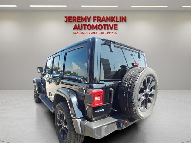 used 2023 Jeep Wrangler 4xe car, priced at $34,500