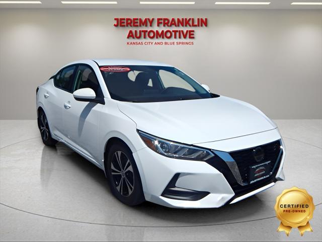 used 2021 Nissan Sentra car, priced at $19,200