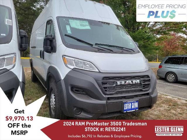 new 2024 Ram ProMaster 3500 car, priced at $54,707