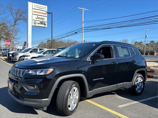 used 2022 Jeep Compass car, priced at $22,237