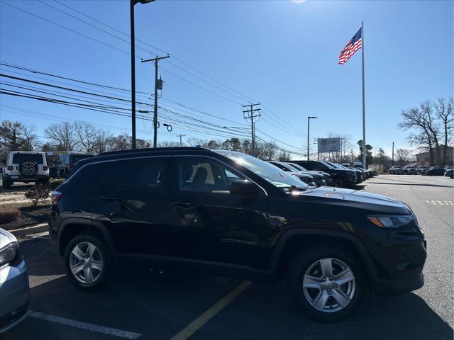 used 2022 Jeep Compass car, priced at $22,237