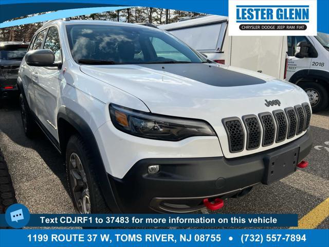 used 2021 Jeep Cherokee car, priced at $25,537