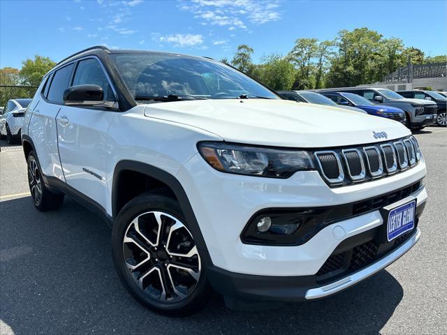 used 2022 Jeep Compass car, priced at $23,442
