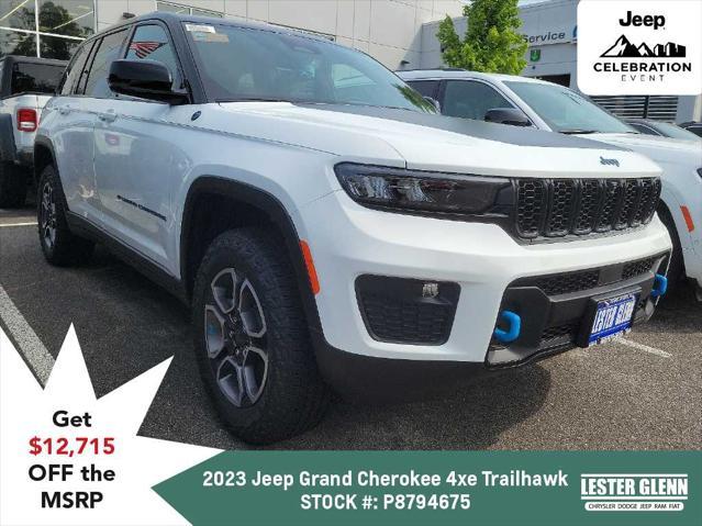 new 2023 Jeep Grand Cherokee 4xe car, priced at $55,785