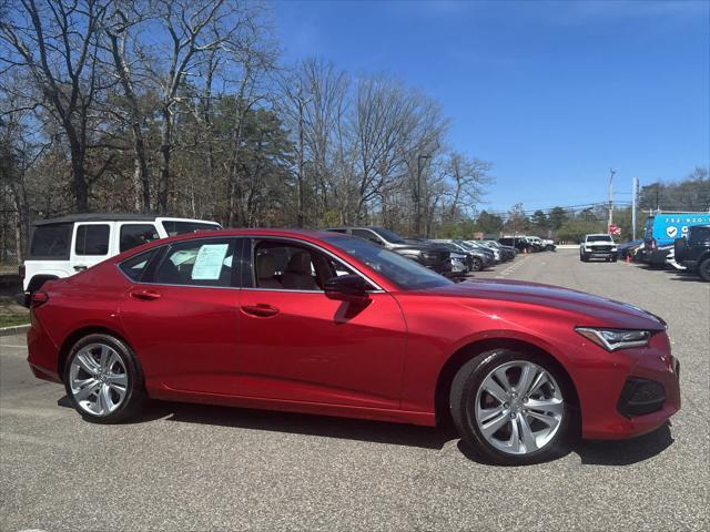 used 2021 Acura TLX car, priced at $30,937