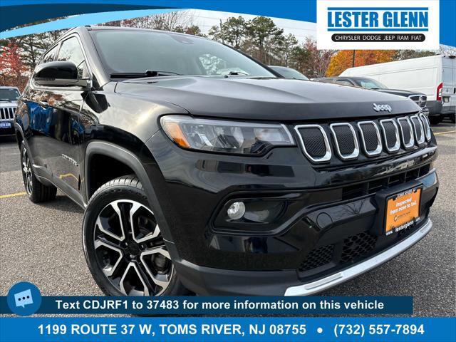 used 2022 Jeep Compass car, priced at $20,937