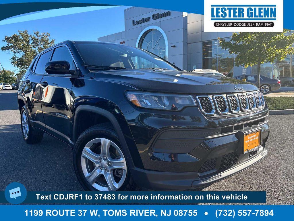 used 2023 Jeep Compass car, priced at $21,337