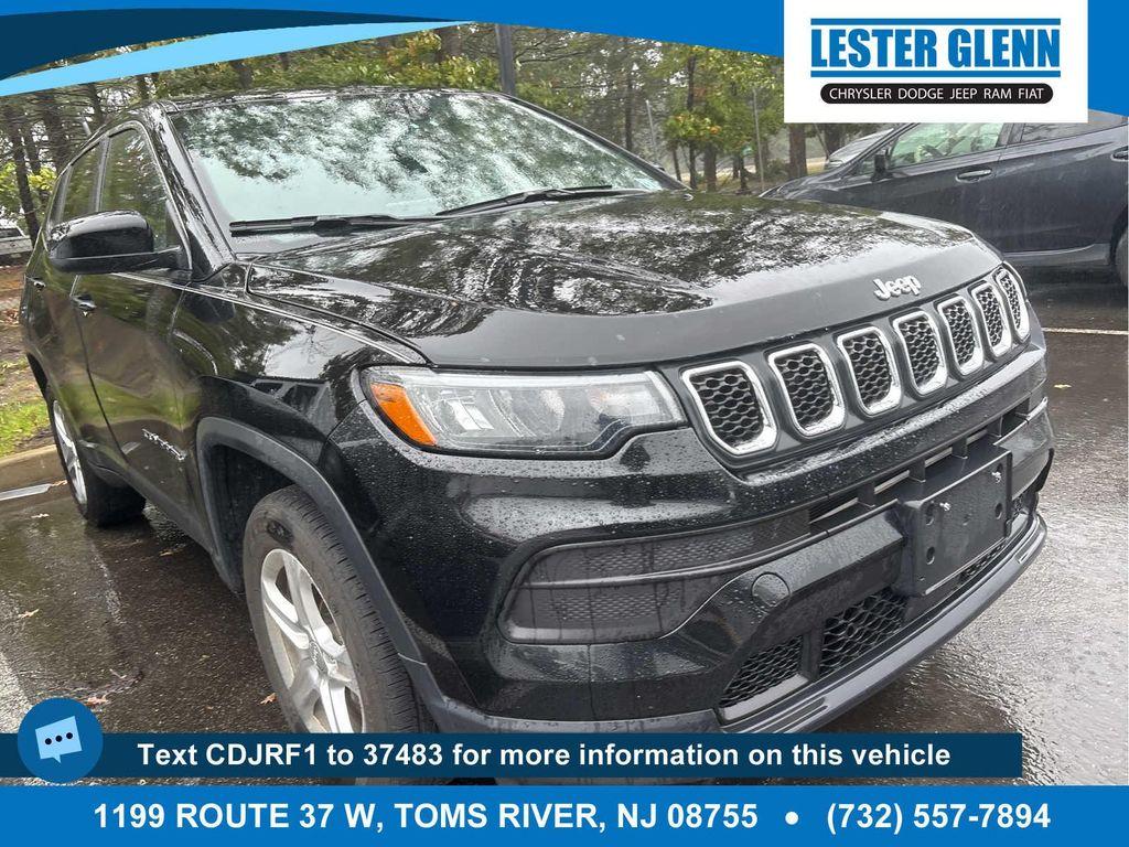 used 2023 Jeep Compass car, priced at $21,337